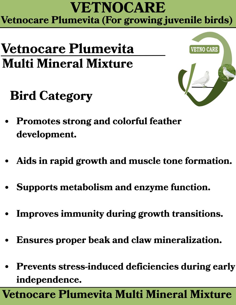 Vetnocare Plumevita