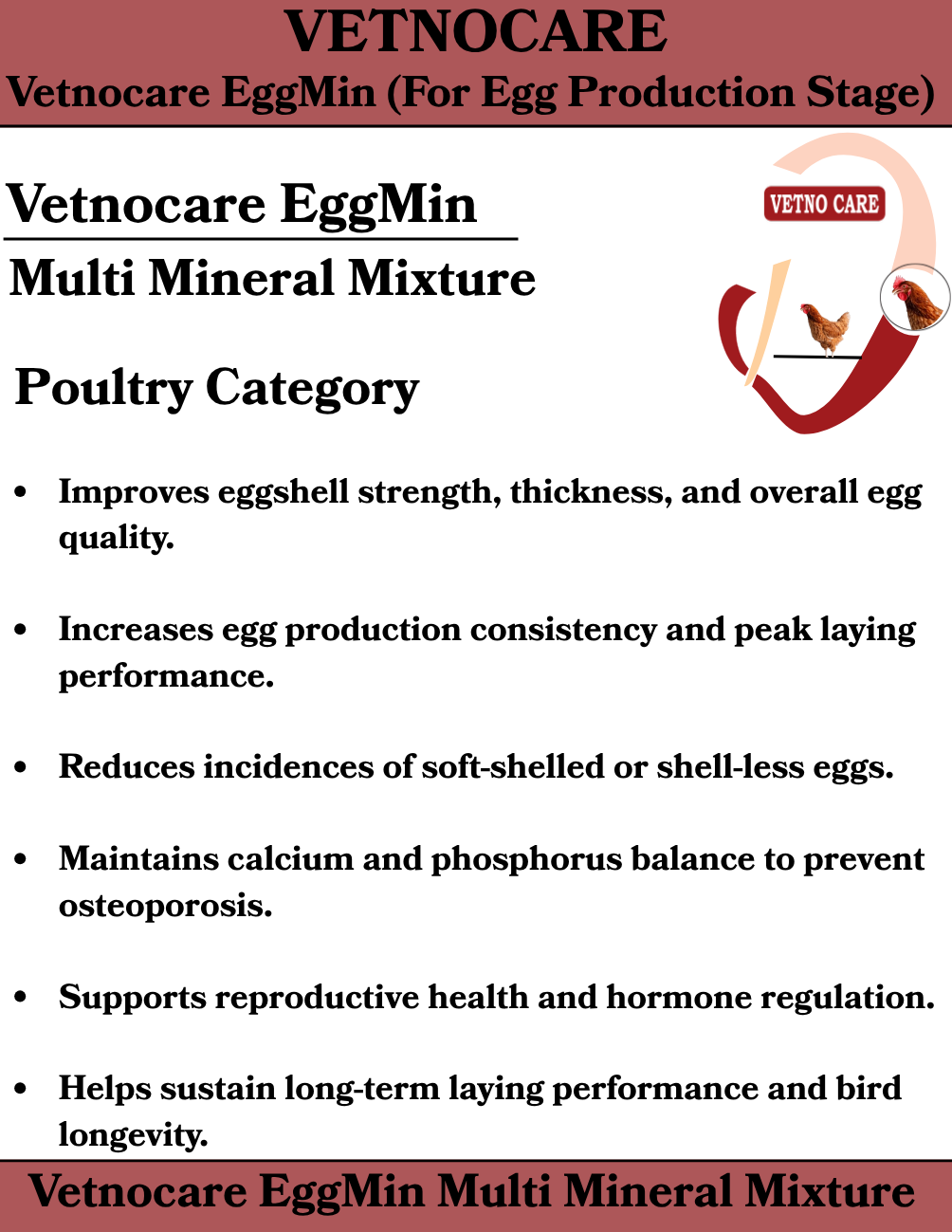 Vetnocare EggMin