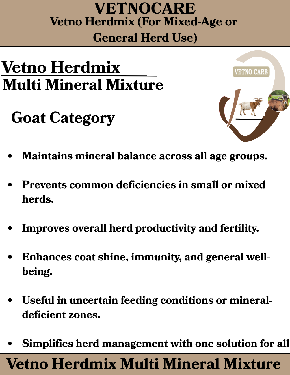 Vetno Herdmix
