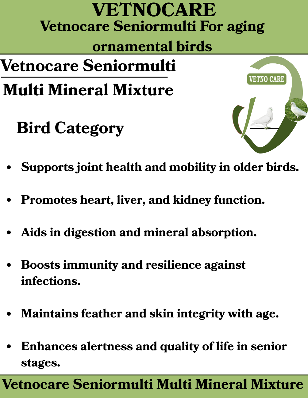 Vetnocare Seniormulti