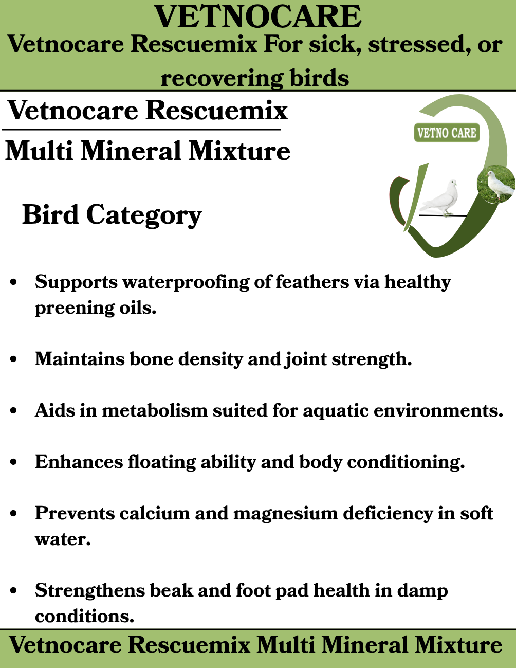Vetnocare Rescuemix
