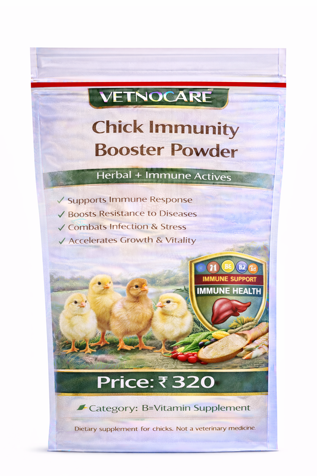 Vetno Chick Immunity Booster Powder
