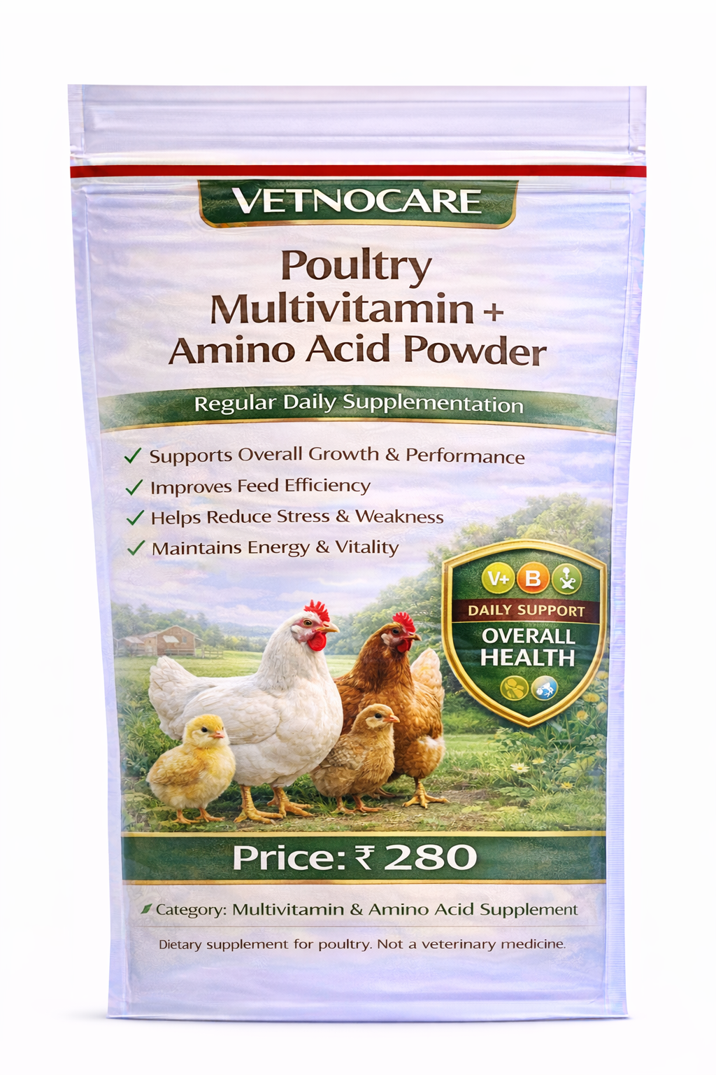 Vetno Poultry Multivitamin + Amino Acid Powder