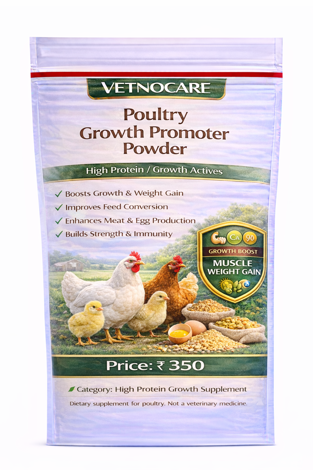 Vetno Poultry Growth Promoter Powder