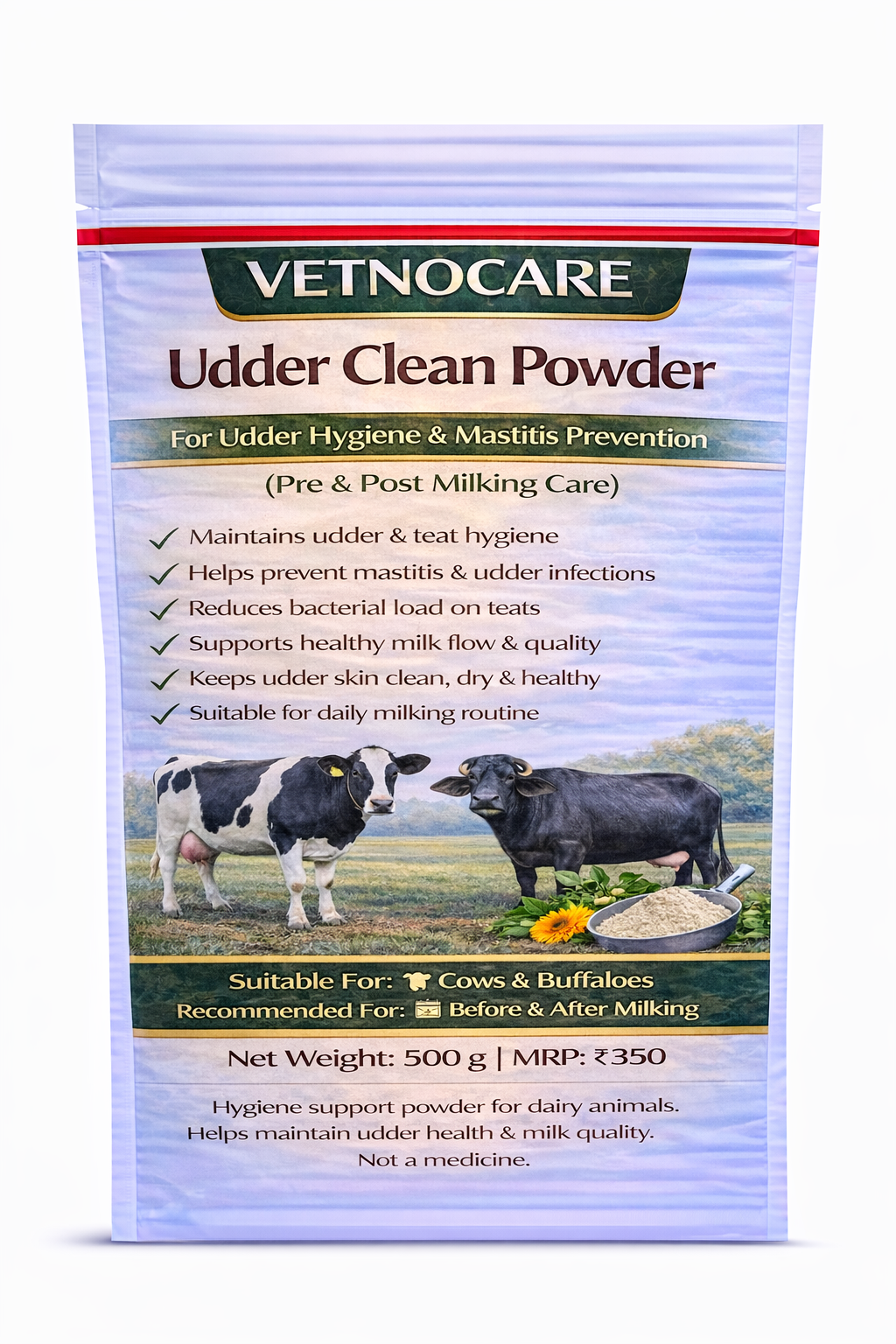 Vetno Udder Clean Powder
