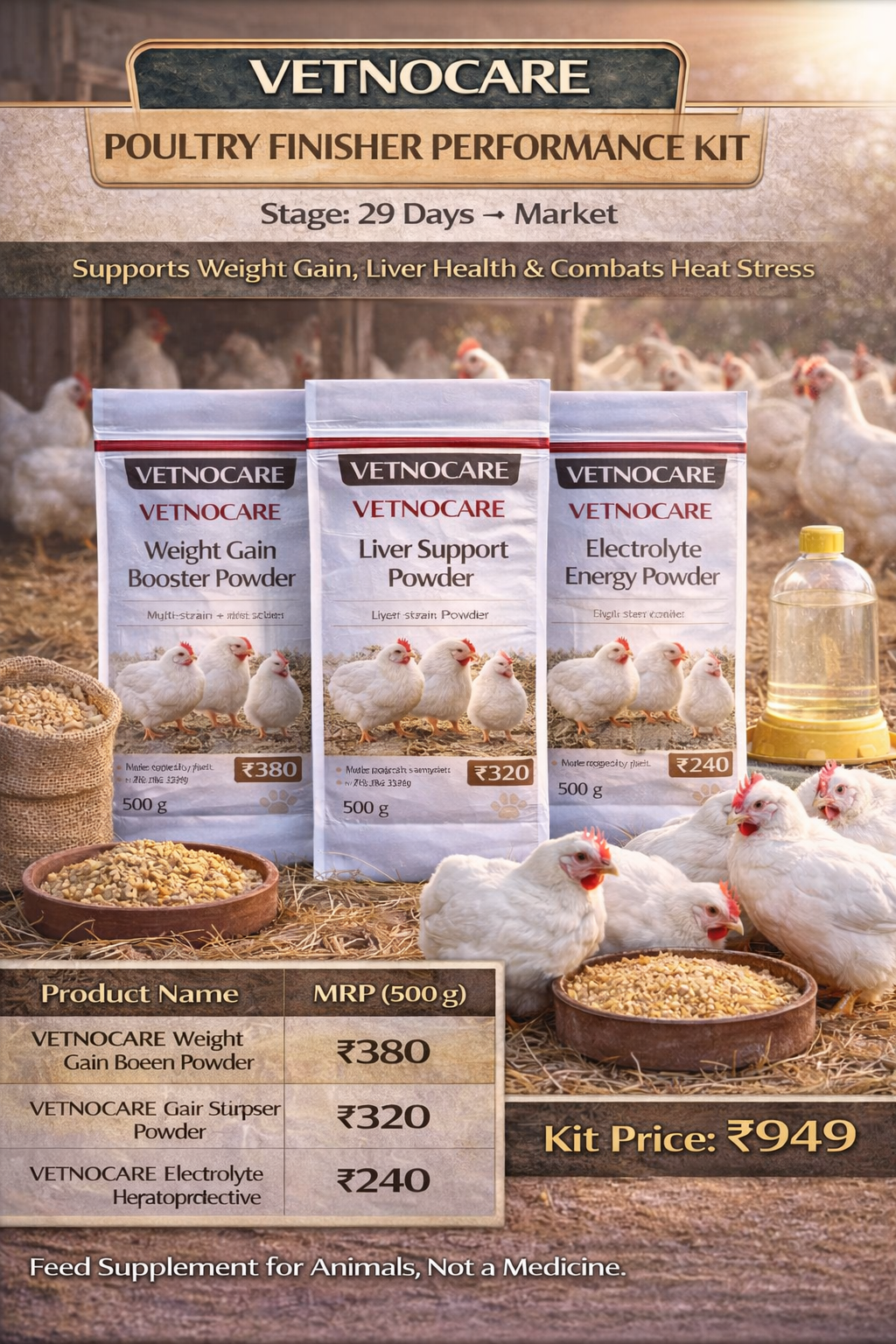 Vetnocare Finisher Strength Kit