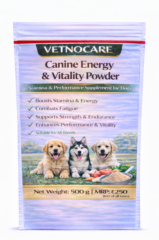 Vetno Canine Energy & Vitality Powder