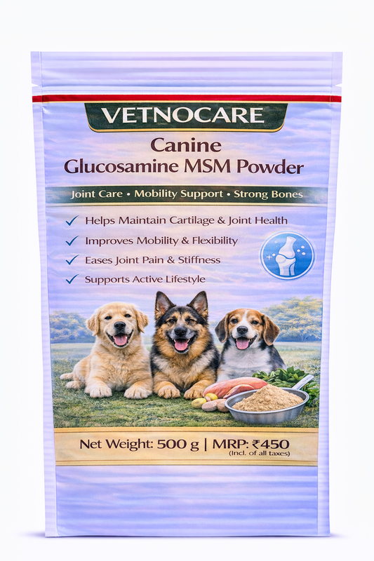 Vetno Canine Glucosamine MSM Powder