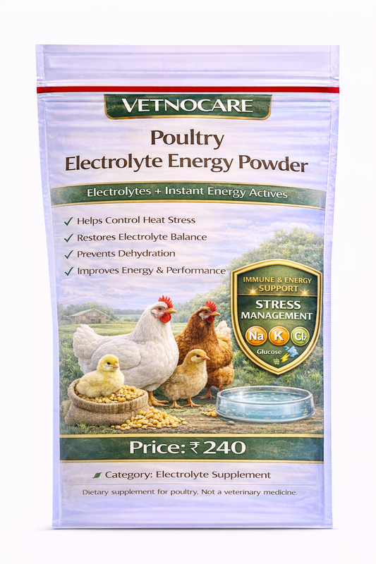 Vetno Poultry Electrolyte Energy Powder