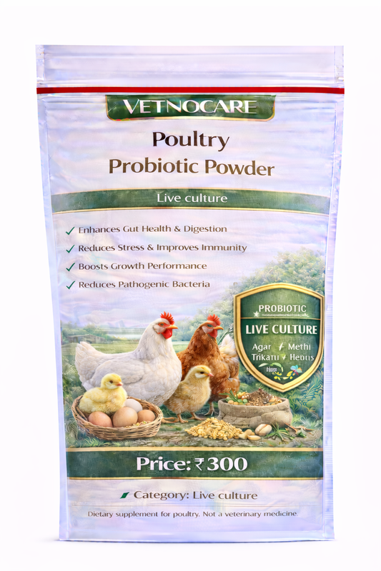 Vetno Poultry Probiotic Powder