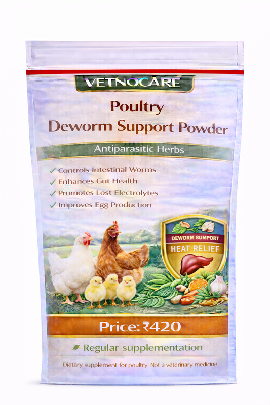 Vetno Poultry Deworm Support Powder