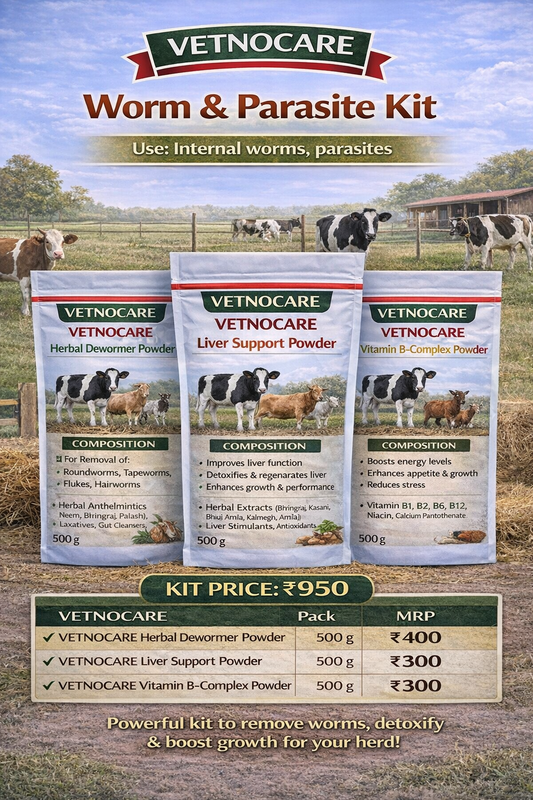 Vetnocare Worm & Parasite Kit