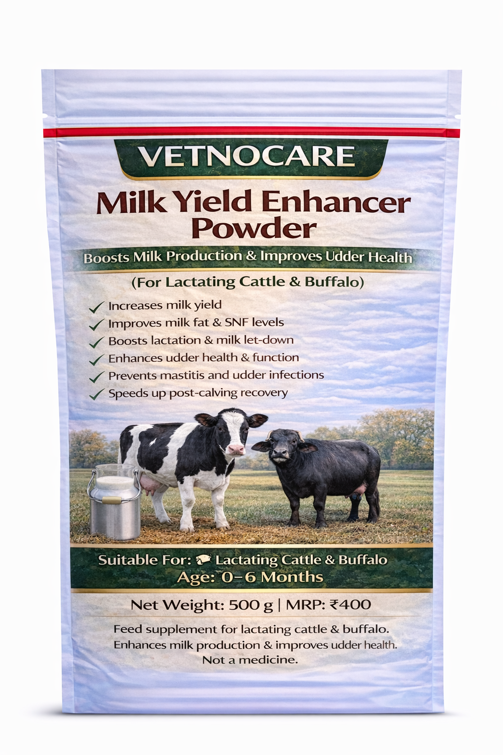 Vetno Milk Yield Enhancer Powder – WWW.VETNOCARE.COM