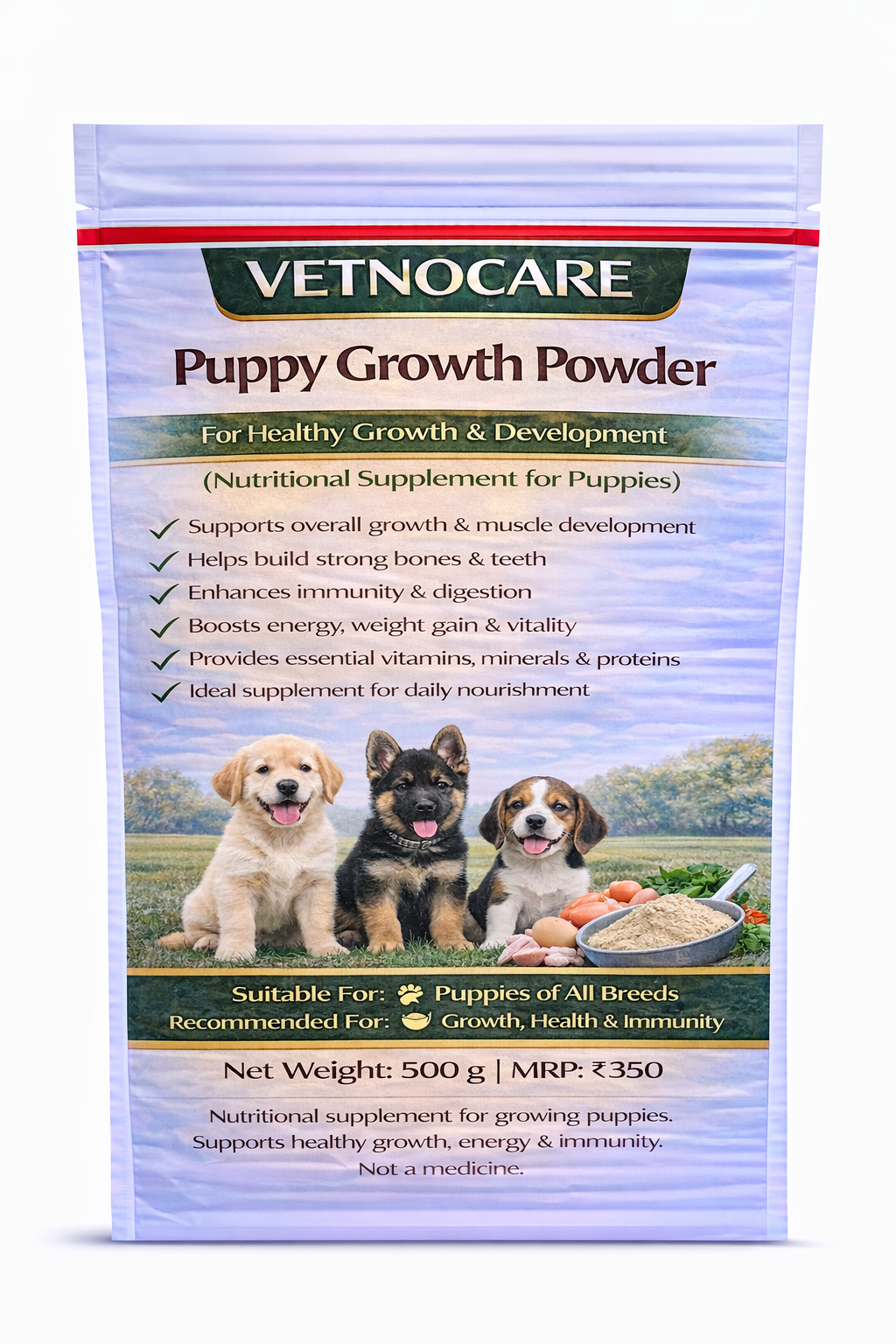 Vetno Puppy Growth Powder