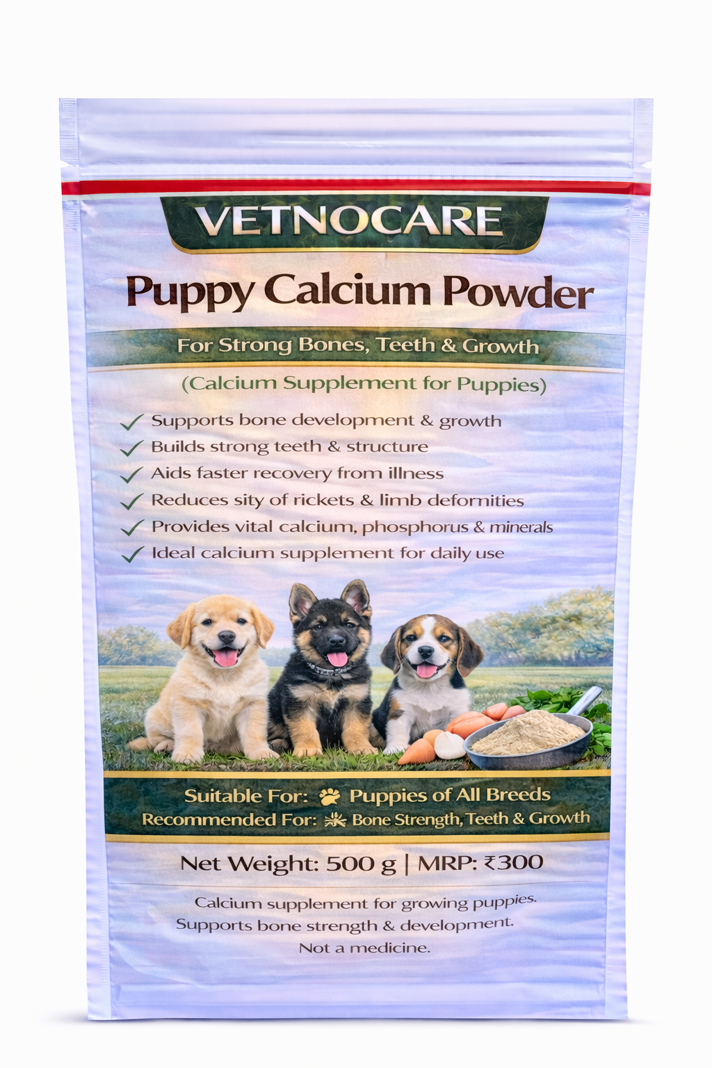 Vetno Puppy Calcium Powder