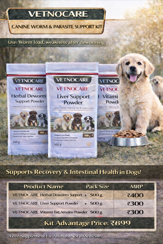 Vetnocare Canine Worm & Parasite Support Kit