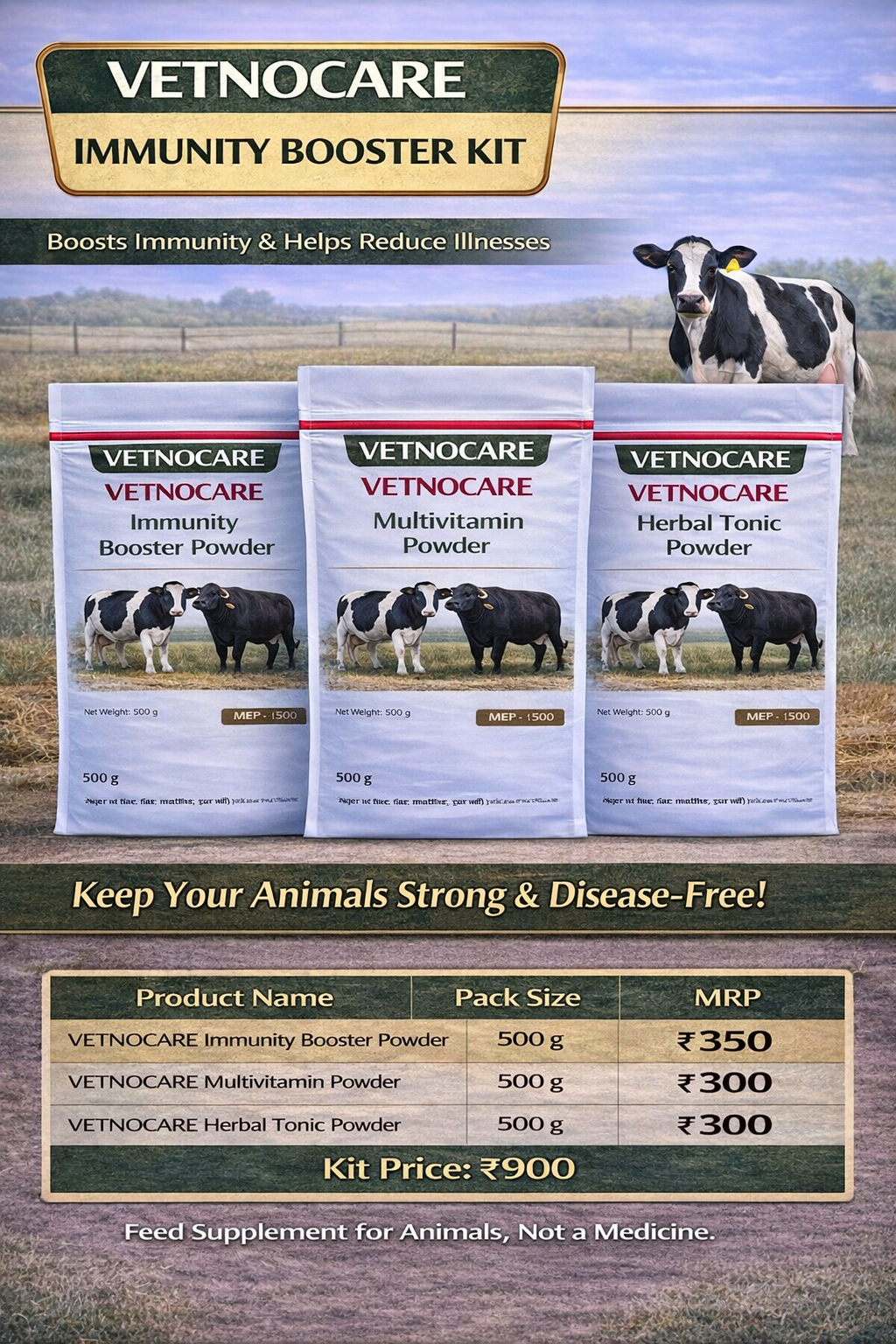 Vetnocare Immunity Booster Kit